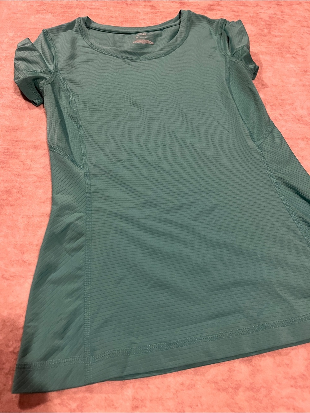 tek gear Women's Short Sleeve Teal Performance Tee
